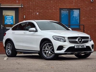 White Used 2017 Mercedes GLC350 AMG line SUV | £22,990 (Fair price)