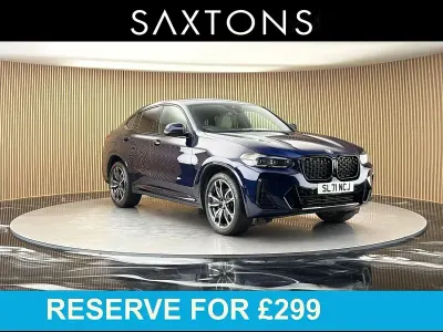 Used BMW X4 M Sport 190 HP (139 kW) 2021 Tansanitblau ii metallic SUV
