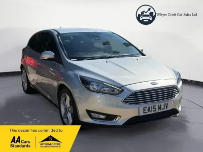 Used Ford Focus Titanium 2015 Silver Hatchback