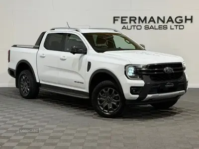 Begagnad Ford Ranger Wildtrack 2023 Vit Pickup