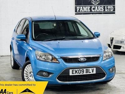 Blue Used 2009 Ford Focus Titanium Hatchback | £2,499 (Fair price)