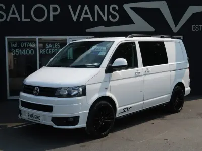 Begagnad VW Transporter Highline 140 HK (102 kW) 2015 Vit Van