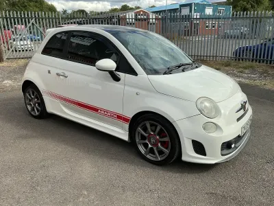 Used Abarth 500 2009 White Hatchback