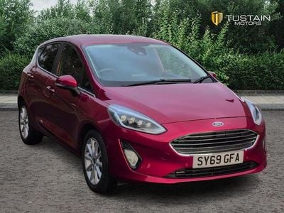 Red Used 2019 Ford Fiesta Titanium Hatchback | £10,499 (Fair price)