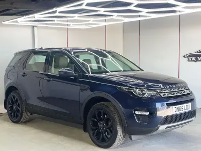 Used Land Rover Discovery Sport HSE 180 HP (132 kW) 2015 Blue SUV