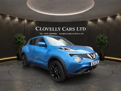 Used Nissan Juke Tekna 112 HP (82 kW) 2019 Blue SUV