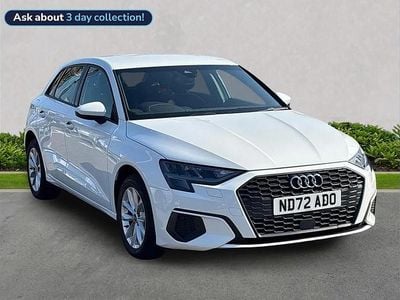 Used Audi A3 Advanced 108 HP (79 kW) 2022 White Sedan