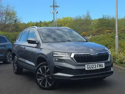 Used Skoda Karoq SE L 150 HP (110 kW) 2023 Graphite grey metallic SUV