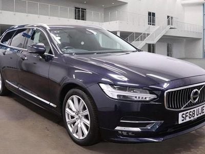 Used Volvo V90 Inscription 190 HP (139 kW) 2018 Blue Estate