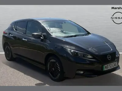 Used Nissan Leaf N-Connecta 160 kW (218 HP) 2022 Black Hatchback