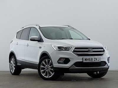 Used Ford Kuga Titanium 120 HP (88 kW) 2019 White SUV
