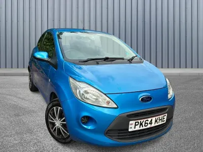 Used Ford Ka S 69 HP (50 kW) 2014 Blue Hatchback