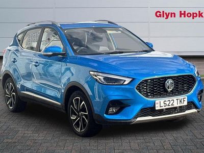 Usado MG ZS Exclusive 111 HP (81 kW) 2022 Azul SUV