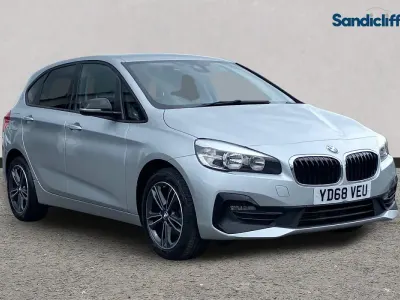 Used BMW 218 Sport Line 140 HP (102 kW) 2020 Silver Hatchback