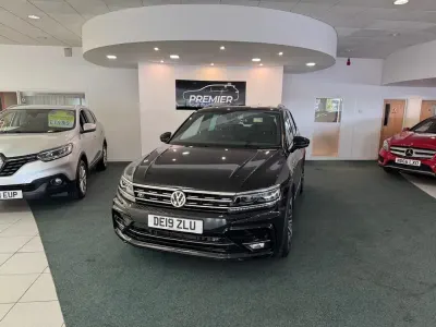 Used VW Tiguan R-line 190 HP (139 kW) 2019 Black SUV