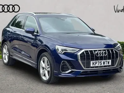 Used Audi Q3 S-Line 150 HP (110 kW) 2025 Blue SUV