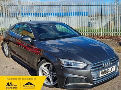 Used Audi A5 S-Line 190 HP (139 kW) 2016 Grey Coupe
