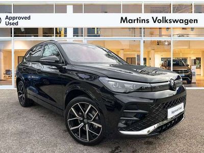 Black Used 2025 VW Tiguan R-line SUV | £34,995 (Expensive)