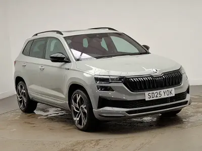 Used Skoda Karoq SportLine 150 HP (110 kW) 2025 Grey SUV