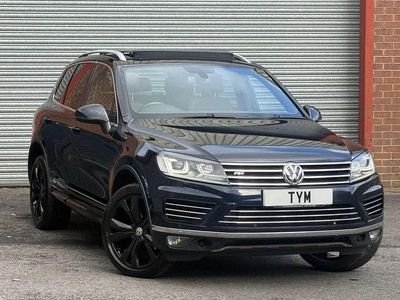Used VW Touareg R-line 262 HP (192 kW) 2015 Blue SUV
