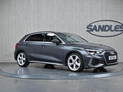Used Audi A3 Sportback S-Line 110 HP (80 kW) 2021 Grey Hatchback