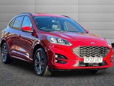 Lucid red Used 2022 Ford Kuga ST-Line SUV | £22,750 (Fair price)