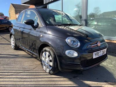 Used Fiat 500 Pop 2017 Black Cabriolet