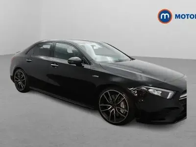 Käytetty Mercedes A35 AMG Premium 306 HP (225 kW) 2022 Musta Sedan