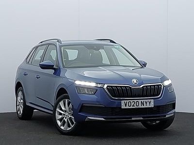 Used Skoda Kamiq SE 116 HP (85 kW) 2020 Blue SUV