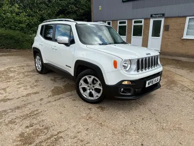 Used Jeep Renegade Limited 120 HP (88 kW) 2016 White SUV
