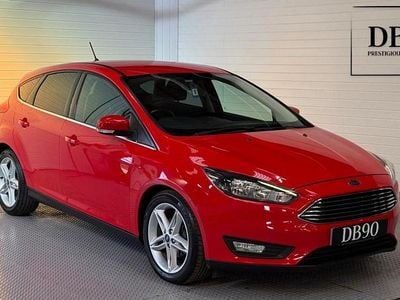 Used Ford Focus Zetec 2017 Red Hatchback