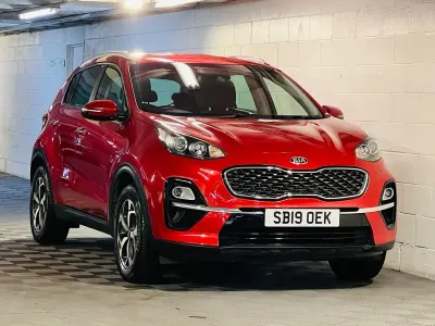 Used Kia Sportage 174 HP (127 kW) 2019 Red SUV