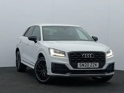 Used Audi Q2 Black Edition 150 HP (110 kW) 2020 White SUV