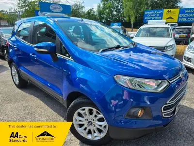 Used Ford Ecosport Zetec 2016 Blue SUV