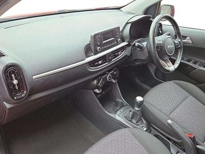Used Kia Picanto 65 HP (47 kW) 2023 Red Hatchback