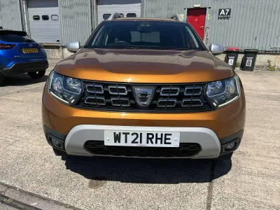 Used Dacia Duster Comfort 128 HP (94 kW) 2021 Orange SUV