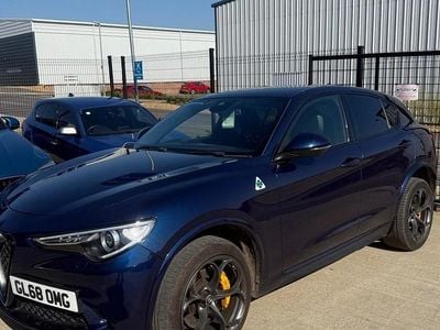 Used Alfa Romeo Stelvio Quadrifoglio 510 HP (375 kW) 2018 Blue SUV