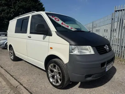 Used VW T5 84 HP (61 kW) 2007 White Van