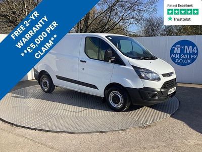 Used Ford Transit Custom 100 HP (73 kW) 2014 White Van
