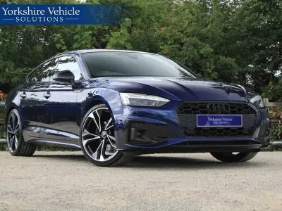 Used Audi A5 Sportback Black Edition 2022 Blue Hatchback
