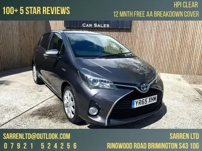 Używany Toyota Yaris Hybrid Sport 2015 Szary Hatchback