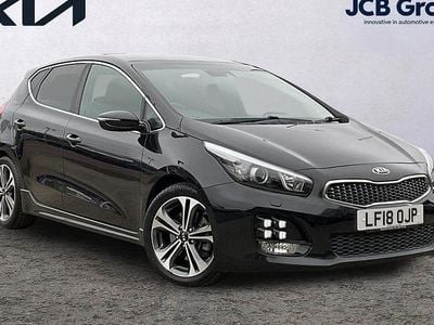 Used Kia Ceed GT-Line S 136 HP (100 kW) 2018 Black Hatchback