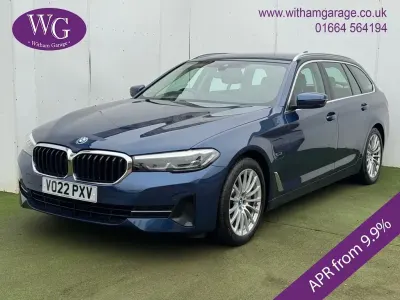 Used BMW 530e Comfort Edition 288 HP (211 kW) 2022 Blue Estate