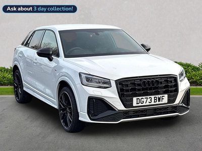 Used Audi Q2 Black Edition 110 HP (80 kW) 2023 White SUV
