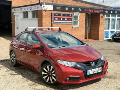 Used Honda Civic SE Plus 142 HP (104 kW) 2014 Red Hatchback