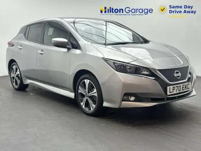 Used Nissan Leaf N-Connecta 110 kW (150 HP) 2021 Silver Hatchback