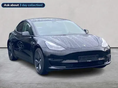 Used Tesla Model 3 Long Range AWD 366 kW (498 HP) 2020 Black Sedan
