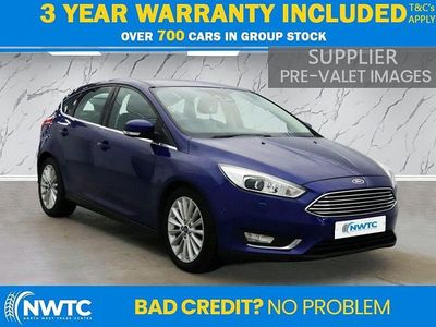Used Ford Focus Titanium X 125 HP (91 kW) 2015 Blue Hatchback