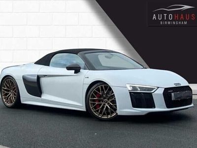 used Audi R8 Spyder 5.2 V10 QUATTRO 2d 533 BHP