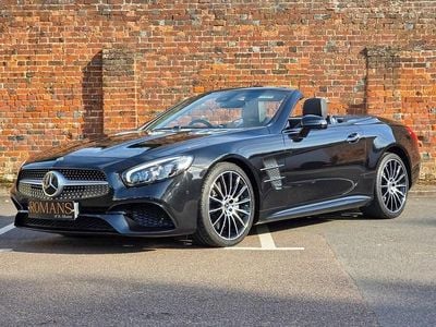 Black Used 2018 Mercedes SL400 AMG line Cabriolet | £39,995
